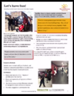 Newsletter from The Health & Elder Care Hospital, including patient stories and health tips.