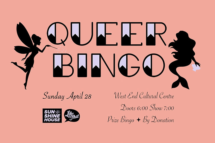 Queer Bingo at the WECC!