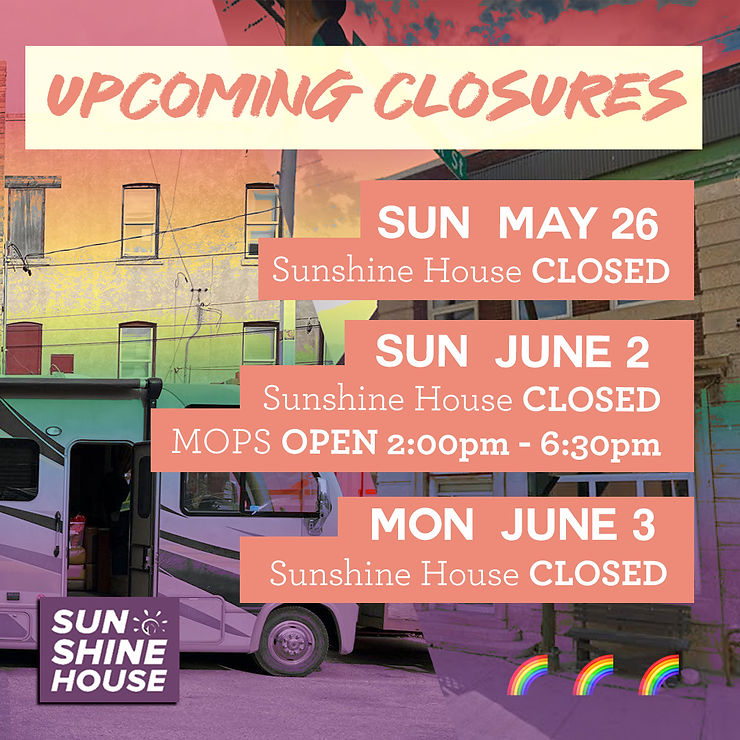 Upcoming Pride-Related Closures
