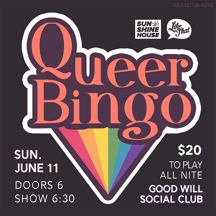 Queer Bingo: June 11